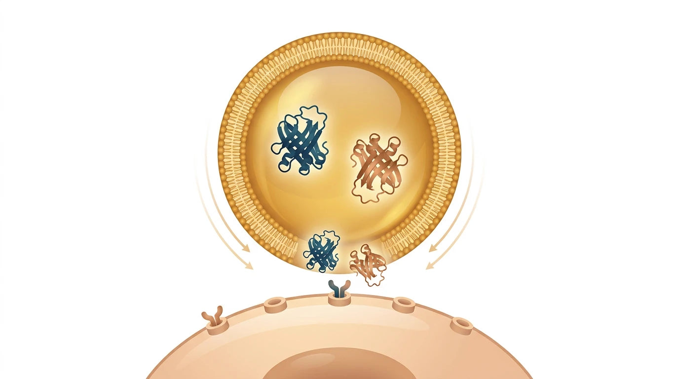 Oleosome delivering growth factors to follicle